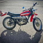 Original Paint Pops on This 1974 Suzuki TS-250 Savage